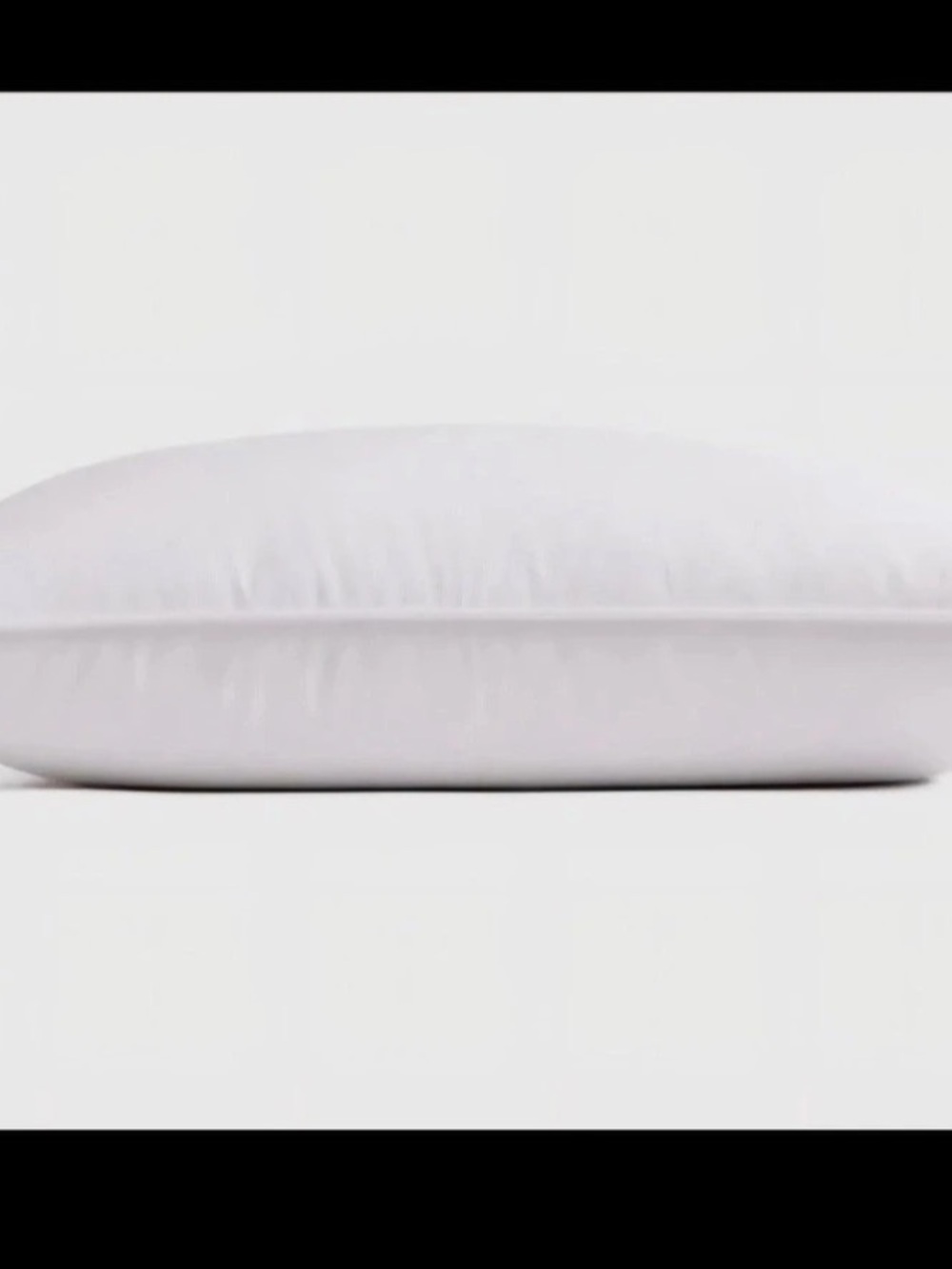 Quince Premium Down Alternative Pillow White NWT